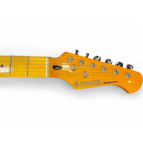 Used Donner DESIGNER SERIES THINLINE Sunburst Hollow Body Electric Guitar