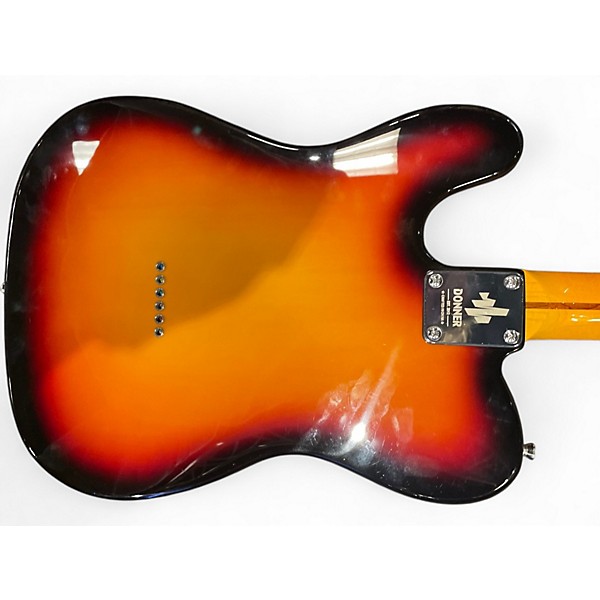 Used Donner DESIGNER SERIES THINLINE Sunburst Hollow Body Electric Guitar