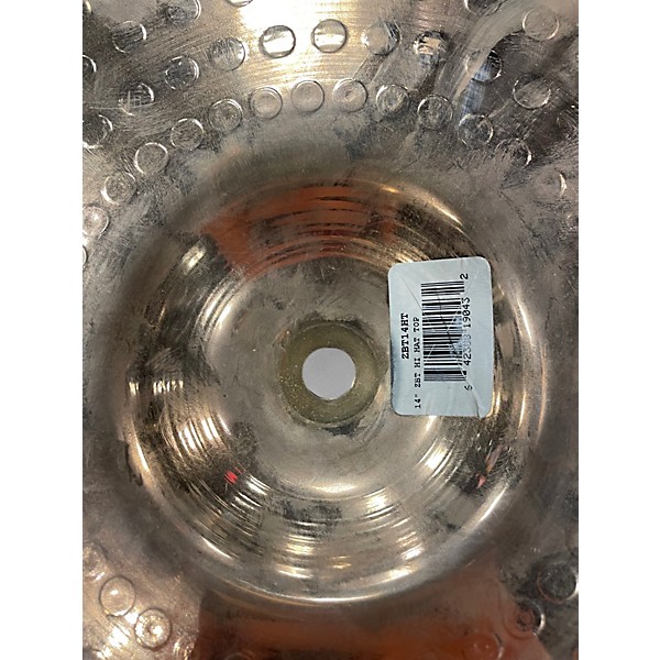 Used Zildjian 14in ZBT Hi Hat Top Cymbal