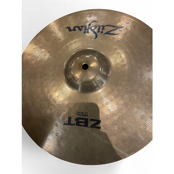 Used Zildjian 14in ZBT Hi Hat Top Cymbal