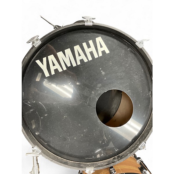 Used Yamaha 5 Piece POWER V SPECIAL Black Drum Kit