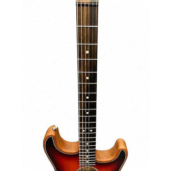 Used Fender American Acoustasonic Stratocaster 3 Color Sunburst Acoustic Electric Guitar