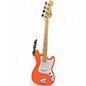 Used Squier Bronco Tahitian Coral Electric Bass Guitar thumbnail