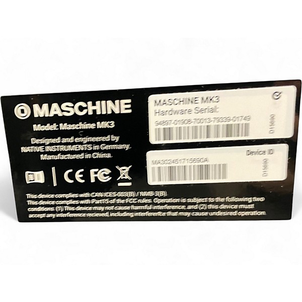 Used Native Instruments Maschine MK3 MIDI Controller