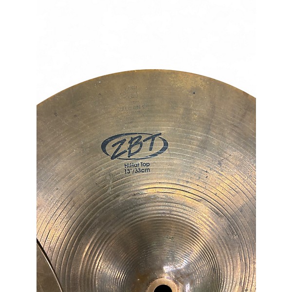 Used Zildjian 13in ZBT Hi Hat Pair Cymbal