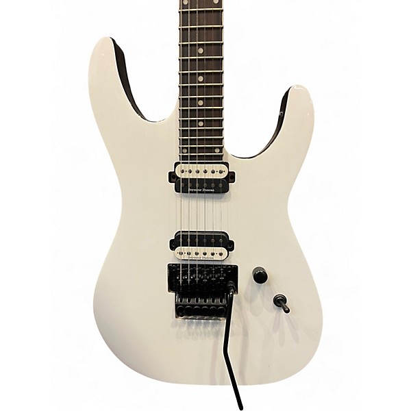 Used Dean MD24 FR White Solid Body Electric Guitar