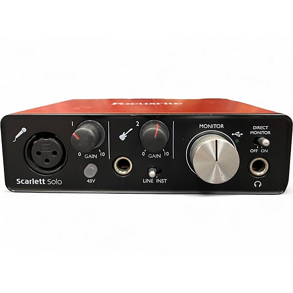 Used Focusrite Scarlett Solo Audio Interface