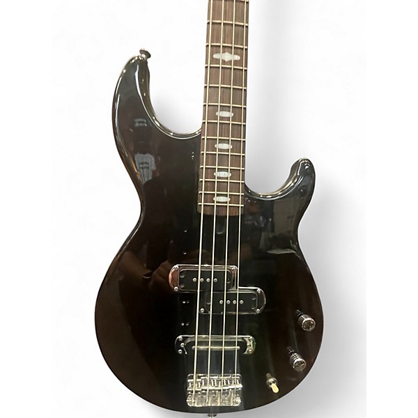 Used Yamaha bb414 Black Pearl Electric Bass Guitar