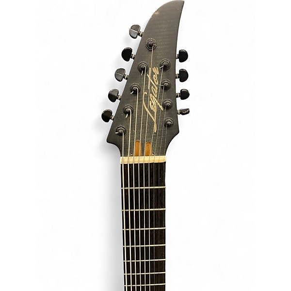 Used Legator Joshua Travis Signature Ninja 300 Pro 9 Trans Black Solid Body Electric Guitar