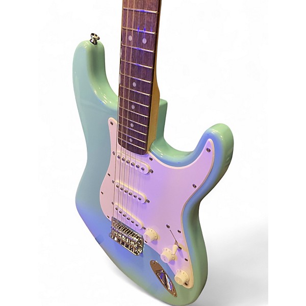 Used Squier Bullet Stratocaster Daphne Blue Solid Body Electric Guitar