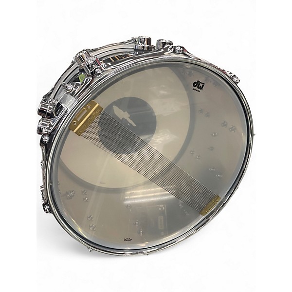 Used DW 14X6.5 Performance Series Steel Chrome Silver Drum