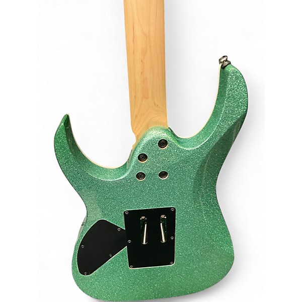 Used Ibanez RG470 Green Sparkle Solid Body Electric Guitar