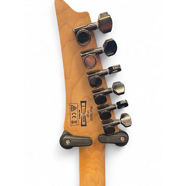 Used Ibanez RG470 Green Sparkle Solid Body Electric Guitar