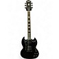 Used Epiphone SG Standard Black Solid Body Electric Guitar thumbnail