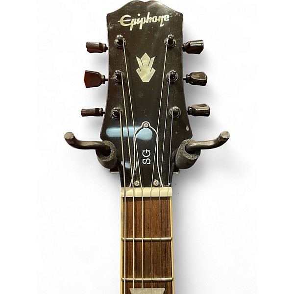 Used Epiphone SG Standard Black Solid Body Electric Guitar