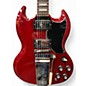 Used Gibson 1961 Reissue SG maestro Heritage Cherry Solid Body Electric Guitar