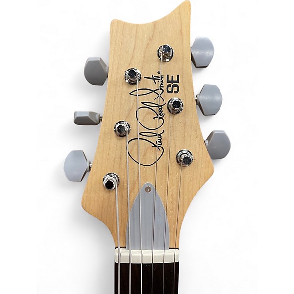 Used PRS SE Silver Sky Vintage White Solid Body Electric Guitar