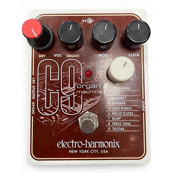 Used Electro-Harmonix C9 Organ Machine Effect Pedal