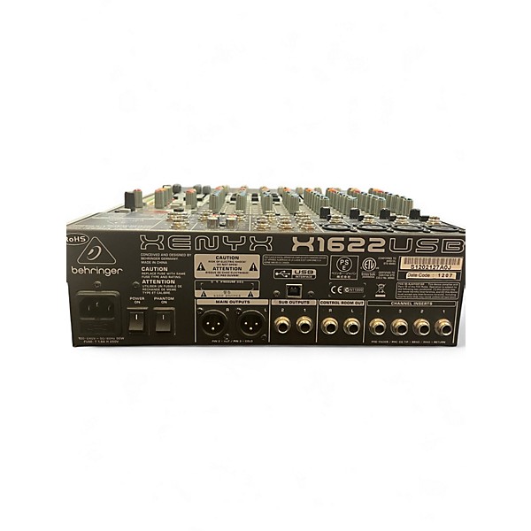 Used Behringer Xenyx X1622USB Unpowered Mixer