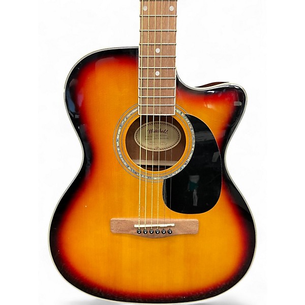 Used Mitchell O120 3 Color Sunburst Acoustic Electric Guitar