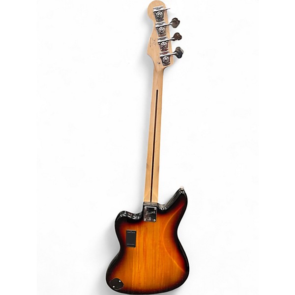 Used Squier Vintage Modified Jaguar Bass 3 Color Sunburst Electric Bass Guitar