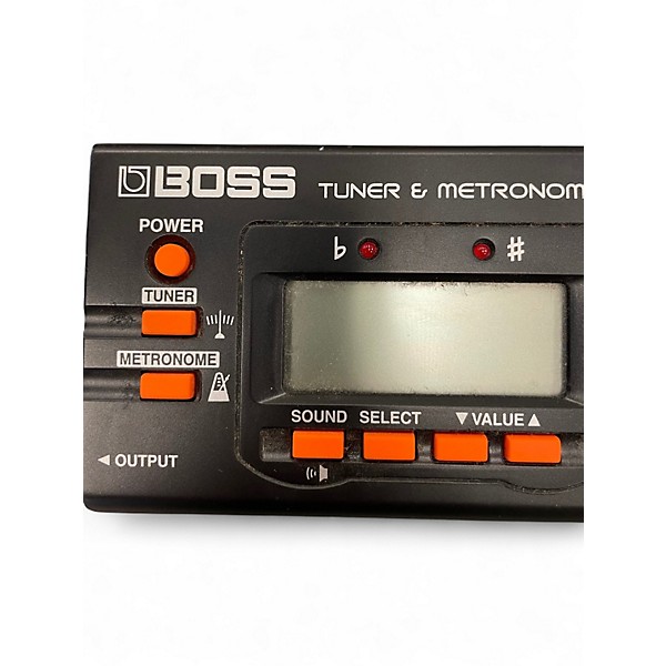 Used BOSS TU80 Tuner and Metronome Tuner Metronome