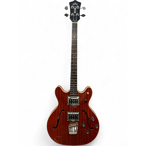 Used 2016 Guild SF BASS II NEWARK ST COLLECTION Natural Electric Bass Guitar