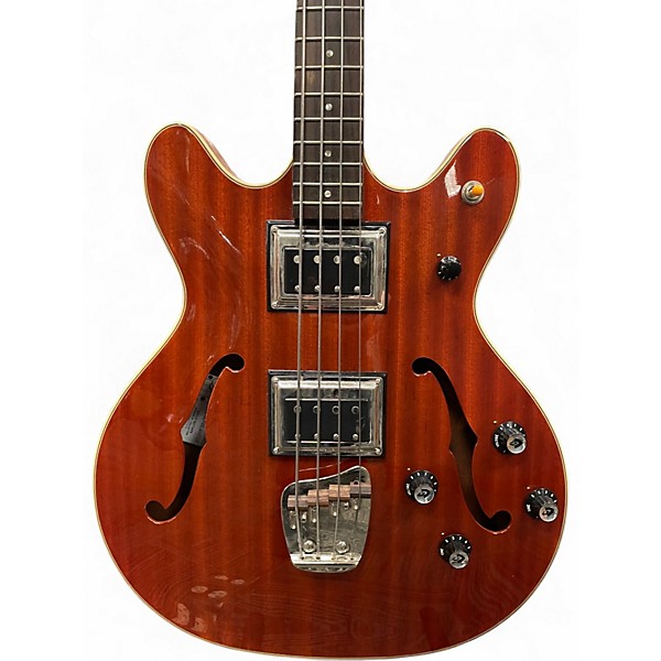 Used 2016 Guild SF BASS II NEWARK ST COLLECTION Natural Electric Bass Guitar