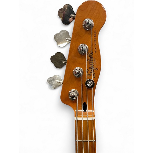 Used 2025 Squier CLASSIC VIBE TELECASTER BASS Mahogany Electric Bass Guitar