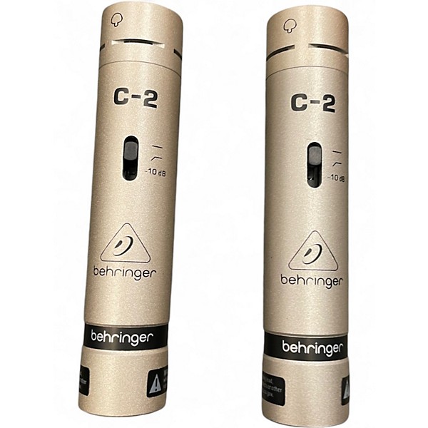 Used Behringer C-2 PAIR Condenser Microphone