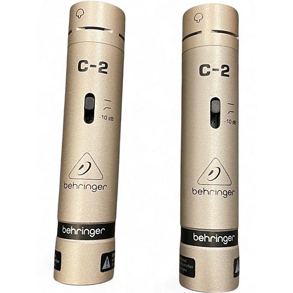 Used Behringer C-2 PAIR Condenser Microphone
