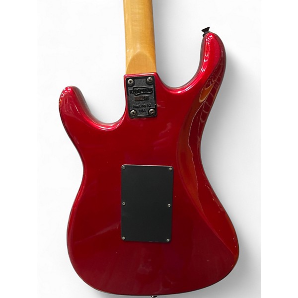 Used Kramer 300ST Candy Apple Red Metallic Solid Body Electric Guitar
