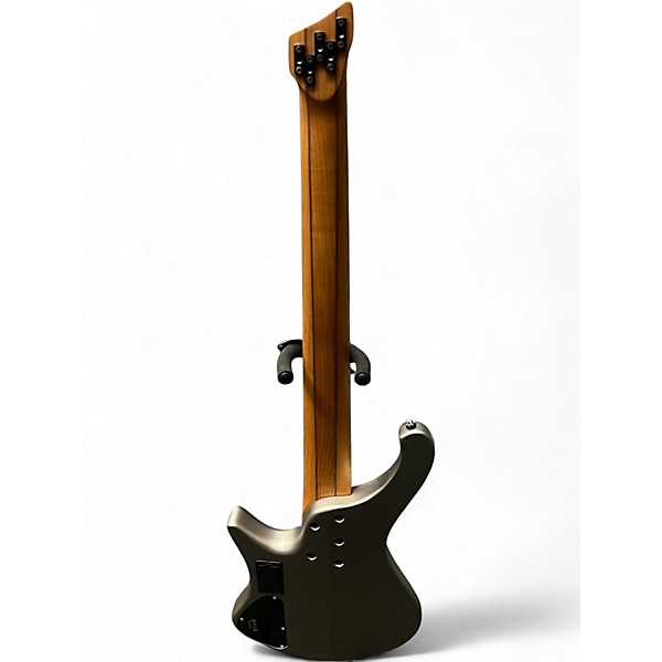 Used Ibanez EHB1005SMS Silver Electric Bass Guitar