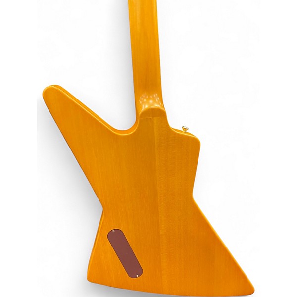 Used Epiphone Limited Edition '58 Korina Explorer Natural Solid Body Electric Guitar