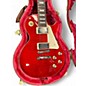 Used Gibson Les Paul Standard Trans Red Solid Body Electric Guitar thumbnail
