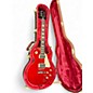 Used Gibson Les Paul Standard Trans Red Solid Body Electric Guitar