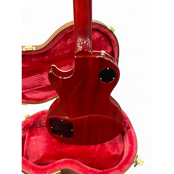 Used Gibson Les Paul Standard Trans Red Solid Body Electric Guitar
