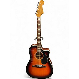 Used Fender Kingman SCE 3 Color Sunburst Acoustic Electric Guitar