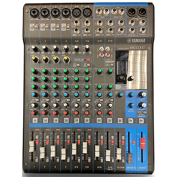Used Yamaha MG12XU Unpowered Mixer