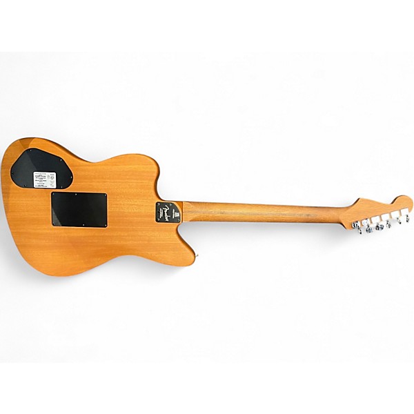 Used Fender AMERICAN ACOUSTASONIC JAZZMASTER Natural Acoustic Electric Guitar