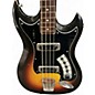 Vintage 1965 Hagstrom H2 3 Color Sunburst Electric Bass Guitar