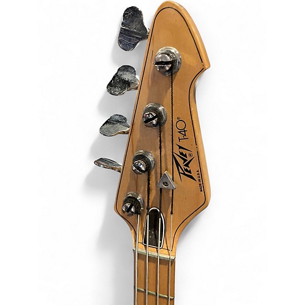 Used Peavey T-40 Natural Electric Bass Guitar