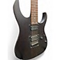 Used Ibanez RGRT421 WEATHERED BLACK Solid Body Electric Guitar