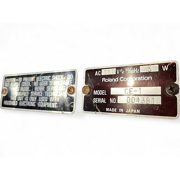 Used BOSS CE-1 Effect Pedal