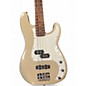 Used 2000s Squier Standard Precision Bass Champagne Electric Bass Guitar
