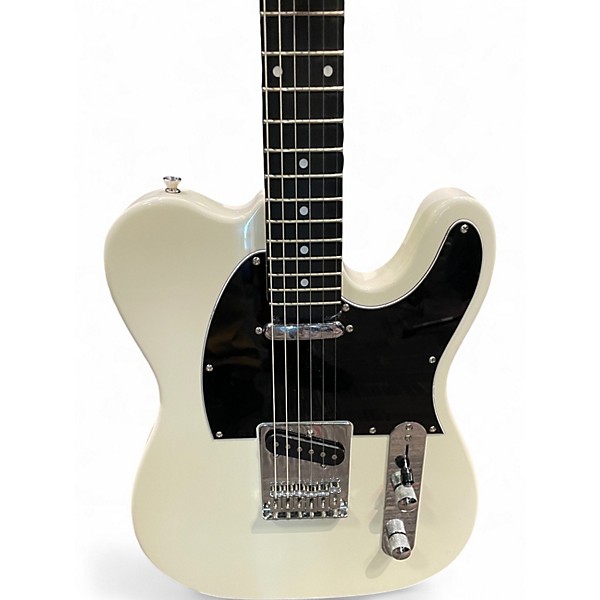 Used Donner STANDARD SEIRES Alpine White Solid Body Electric Guitar