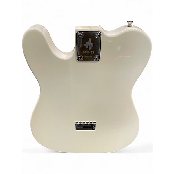 Used Donner STANDARD SEIRES Alpine White Solid Body Electric Guitar