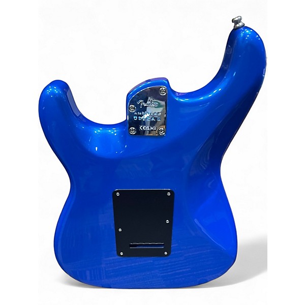 Used Fender American Ultra Stratocaster Noble Blue Solid Body Electric Guitar