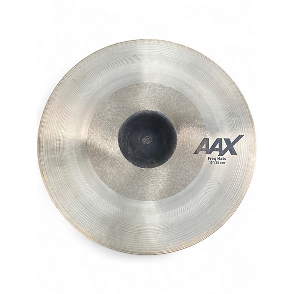 Used SABIAN 15in AAX Frequency Hats Cymbal