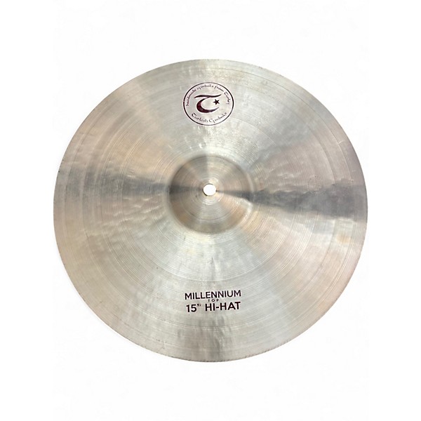 Used Turkish 15in Millennium 15" Hi Hat Pair Cymbal
